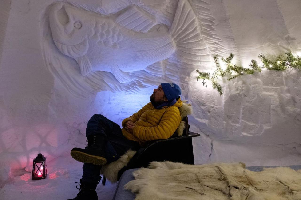 Lucky Ranch Snow Igloos Daire Pyhätunturi Dış mekan fotoğraf