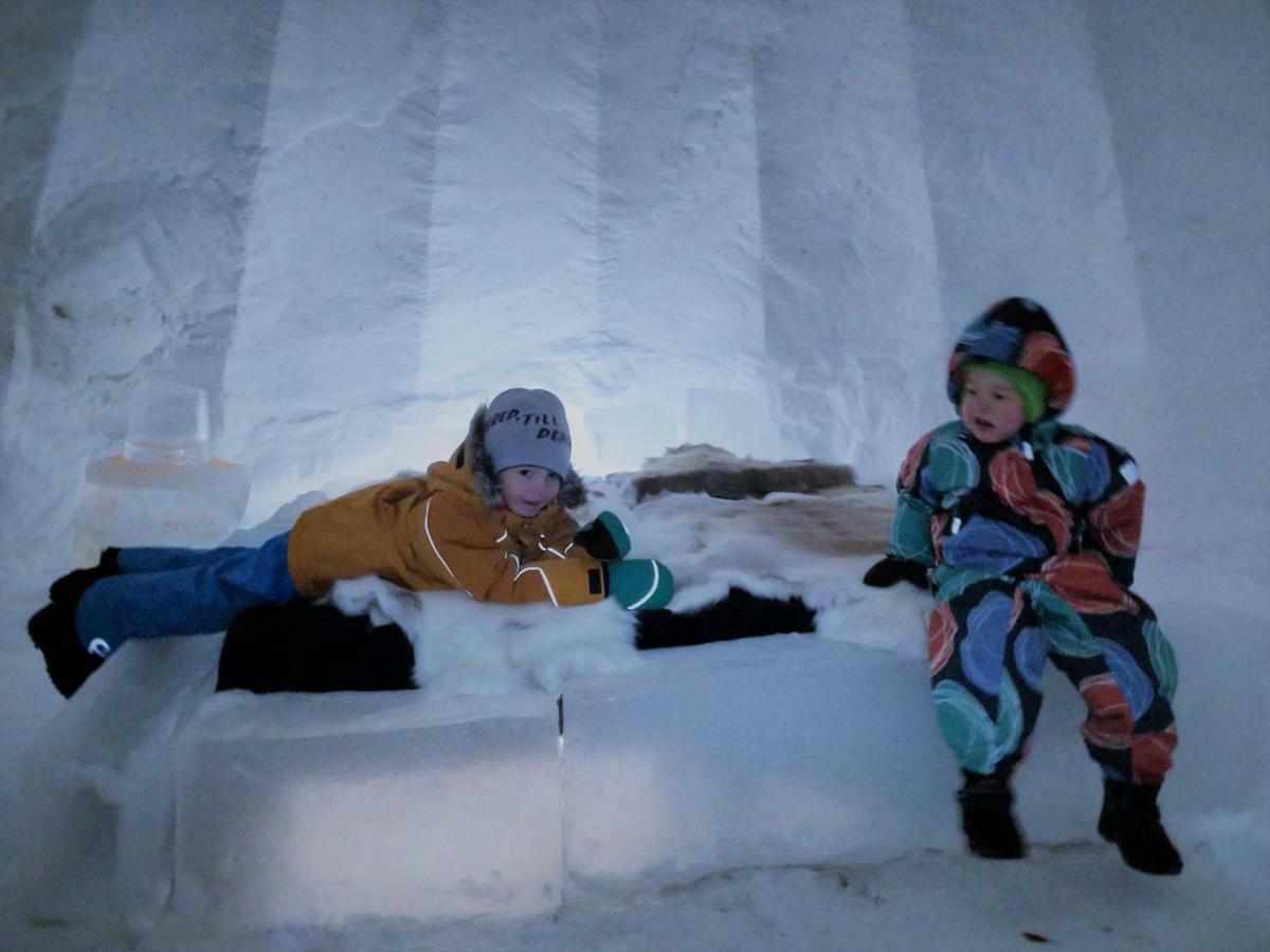 Lucky Ranch Snow Igloos Daire Pyhätunturi Dış mekan fotoğraf