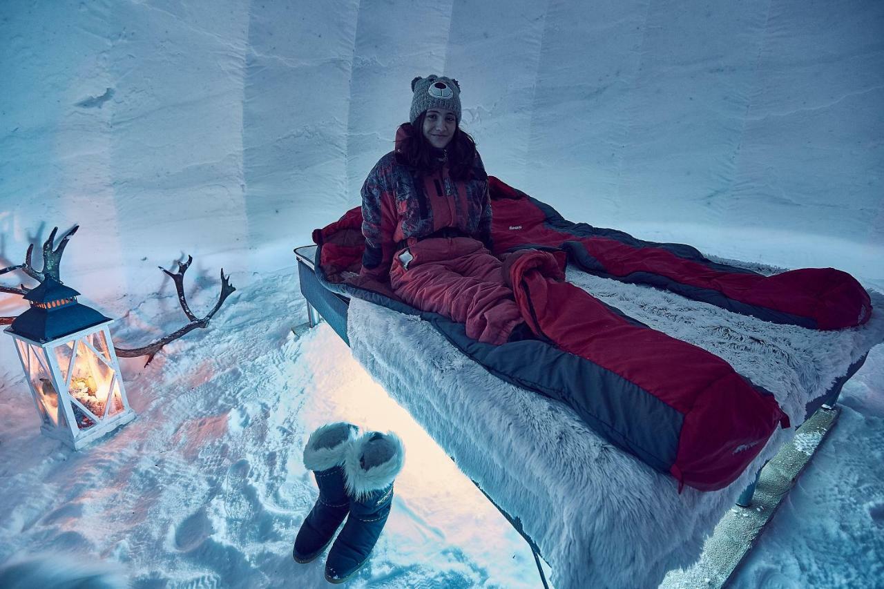 Lucky Ranch Snow Igloos Daire Pyhätunturi Dış mekan fotoğraf